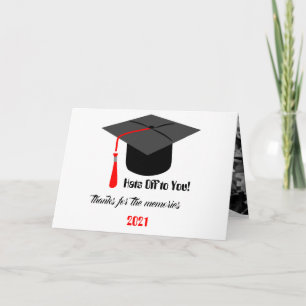 Graduation Of class 2021 Card