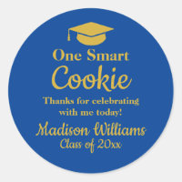 Graduation One Smart Cookie To go Grad Treat Favor