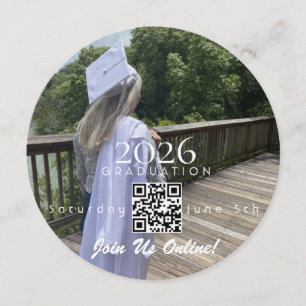 Graduation Online Invitation QR Code 2026