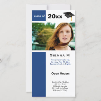 Graduation Open House Blue)