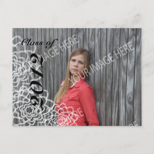 Graduation Open House Invitation Postcard