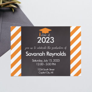 Graduation Open House Invitation with Photo