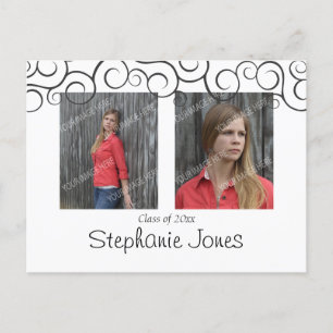 Graduation Open House Postcard