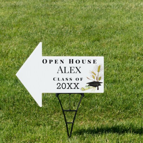Graduation Open House Sign
