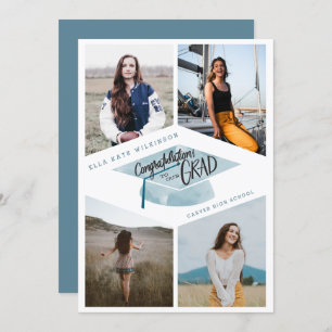 Graduation- Our Grad with Hat Invitation