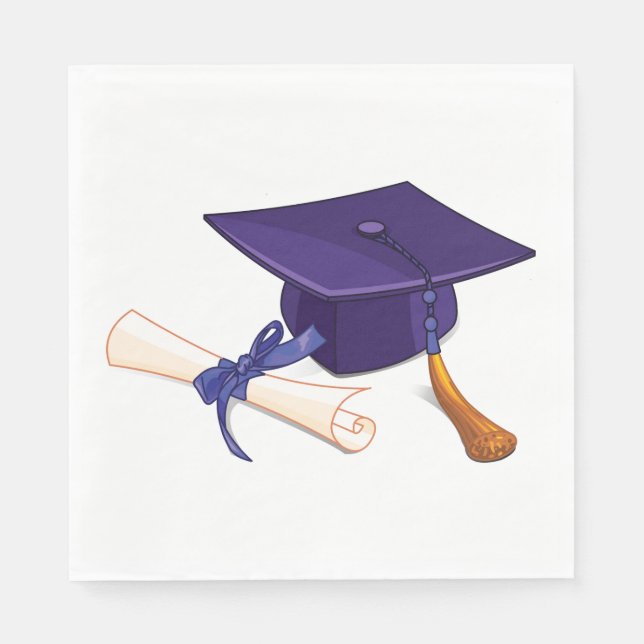 Graduation Paper Napkins (Front)