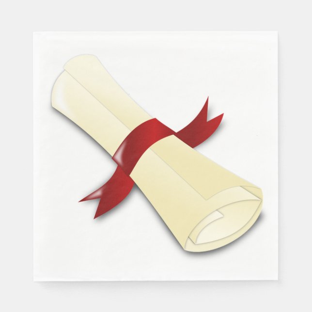 Graduation Paper Napkins (Front)
