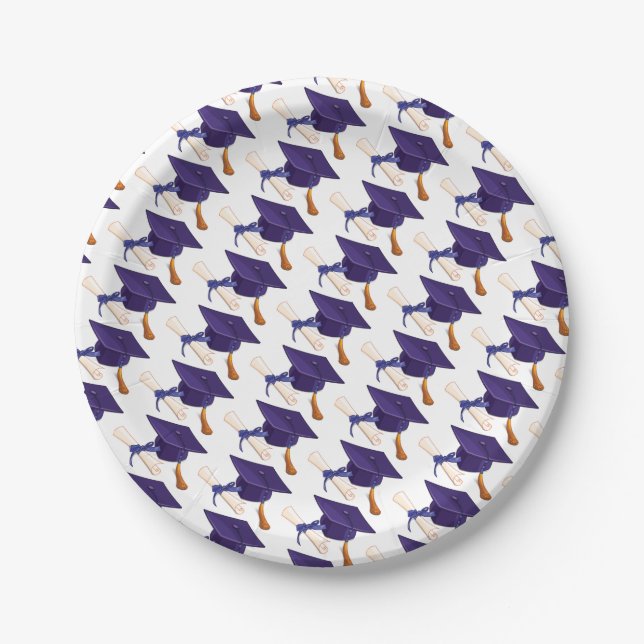 Graduation Paper Plates (Front)