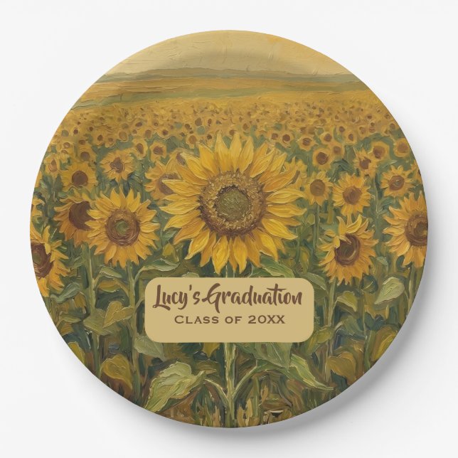 Graduation Paper Plates (Front)