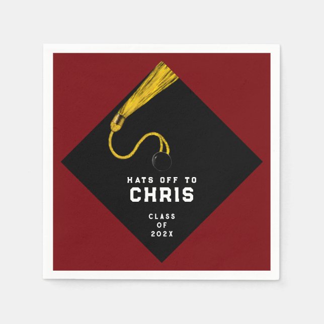 Graduation Party 2025 Napkins (Front)