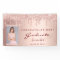 Graduation party 2025 photo rose gold drips