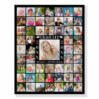 Graduation Party 55 Photo Collage Personalized