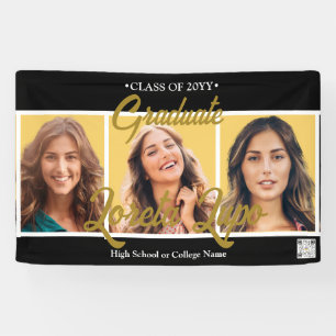 Graduation Party Backdrop Banner