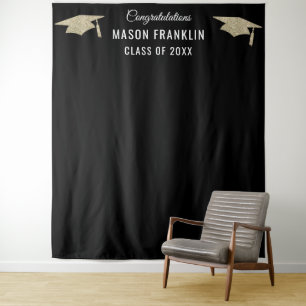 Graduation Party Backdrop Photo Prop