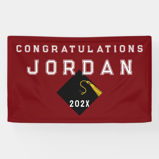 Graduation Party Banner (Horizontal)