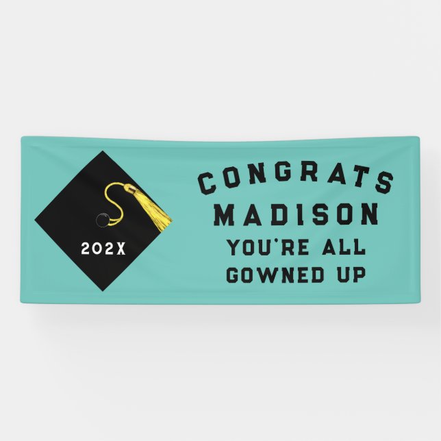 Graduation Party Banner (Horizontal)