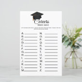 Graduation party carreer game fun graduate party  (Standing Front)