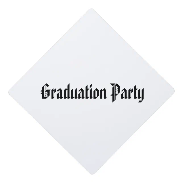Modified Student Cap Graduation Party Custom Students Cap Topper | Zazzle