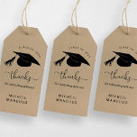 Graduation Party Favor Tag - High School College<br><div class="desc">High School or College Graduation Party Favor Tags - Add a tag to your party favors personalized with your graduate's name and message to easily show your appreciation to family & friends.</div>