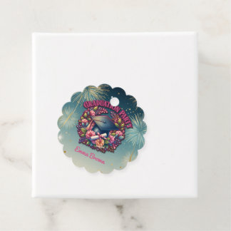 Graduation Party Floral Party Favor Tags