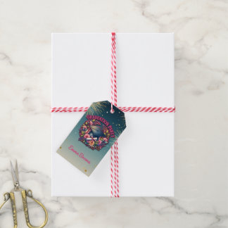 Graduation Party Floral Party Gift Tags