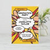 Graduation Party Fun Modern Class of 2022 Invitation (Standing Front)