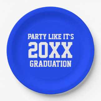 Graduation Party Fun Paper Plates