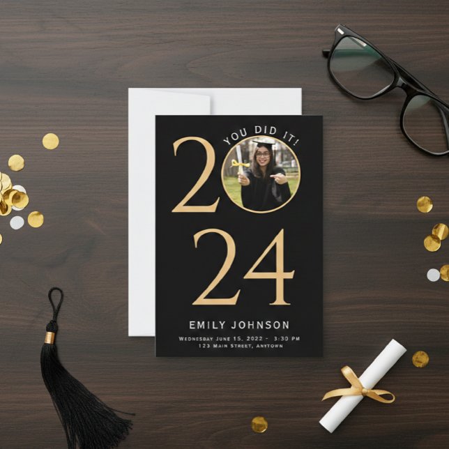 Graduation party, Graduation Announcement Card (Creator Uploaded)