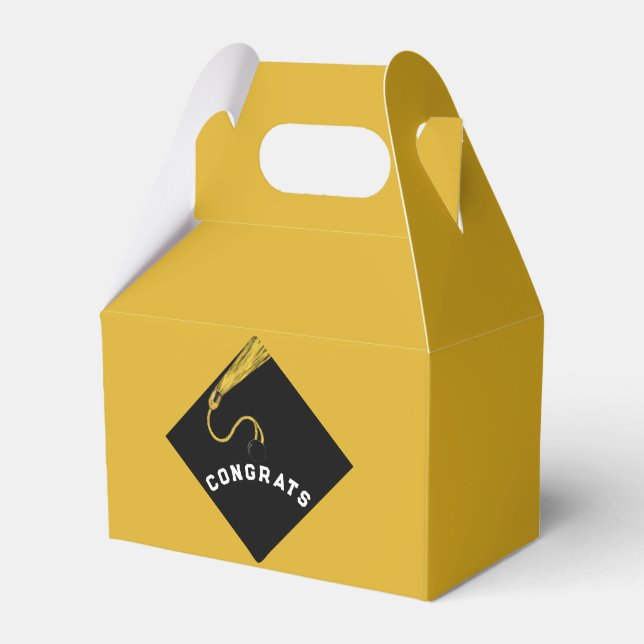 Graduation Party Ideas Favor Boxes (Front Side)