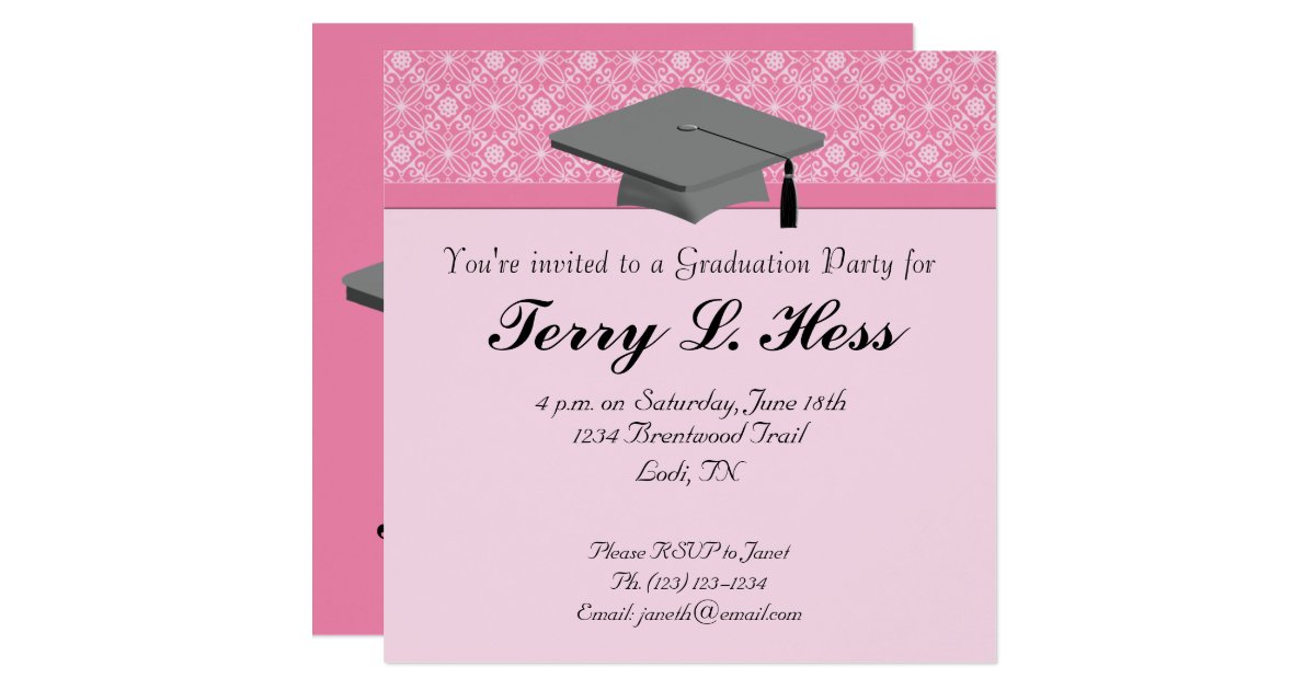 Graduation Party Invitation | Zazzle