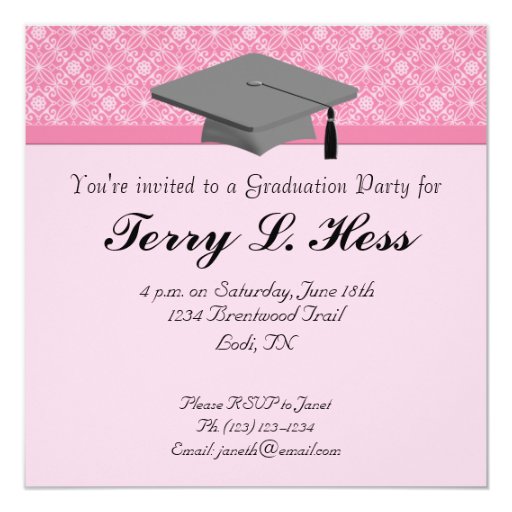 Graduation Party Invitation | Zazzle