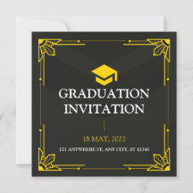 Graduation party invitation 