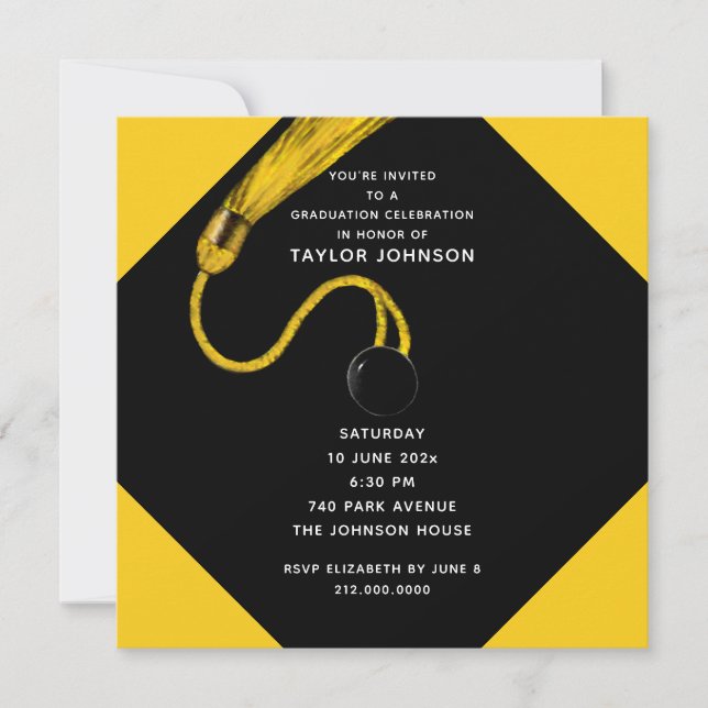 Graduation Party Invitation (Front)