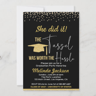 Graduation Party Invitation