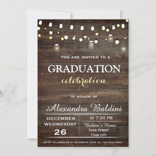 Graduation Party Invitation