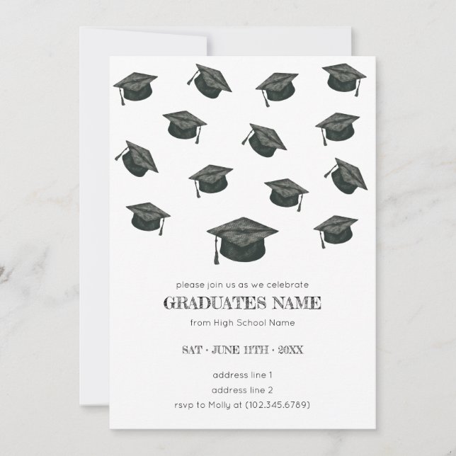 Graduation Party Invitation (Front)