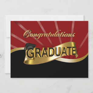 Graduation party invitation