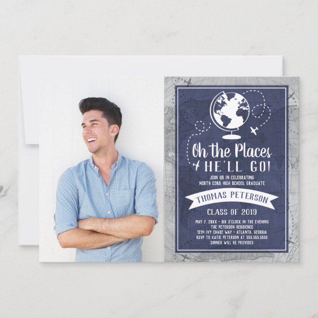 Graduation Party Invitation (Front)