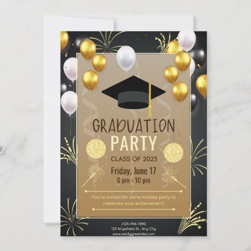 Graduation Party Invitation