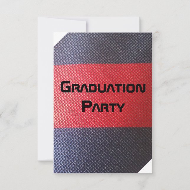 Graduation party invitation (Front)