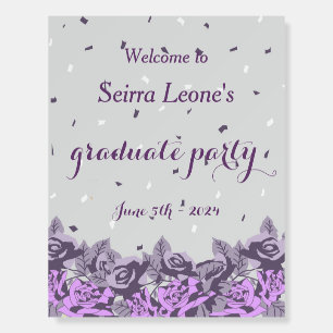 Graduation party invitation 2024 foam board