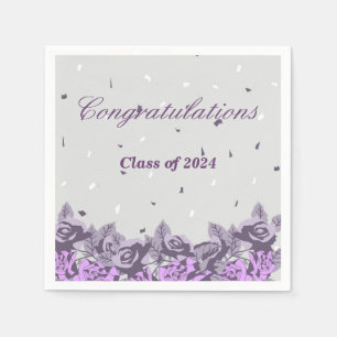 Graduation party invitation 2024 napkins