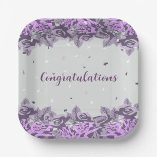 Graduation party invitation 2024 paper plates