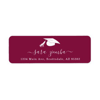 Graduation Party Invitation / Announcement Address Label