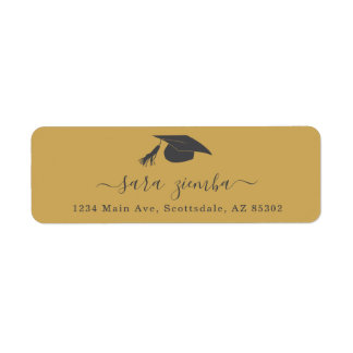 Graduation Party Invitation / Announcement Address Label