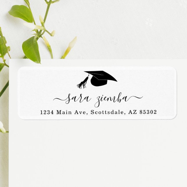Graduation Party Invitation / Announcement Address Label (Creator Uploaded)