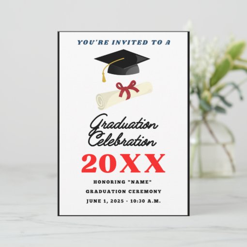 Graduation party invitation. invitation | Zazzle