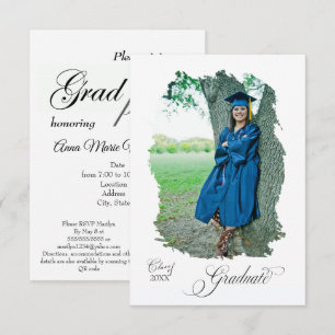 Graduation Party invitation Modern style