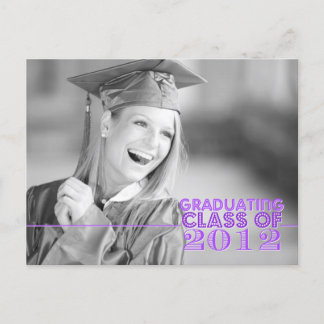 Graduation Party Invitation Postcard