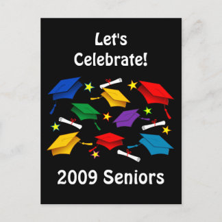 Graduation Party Invitation Postcards